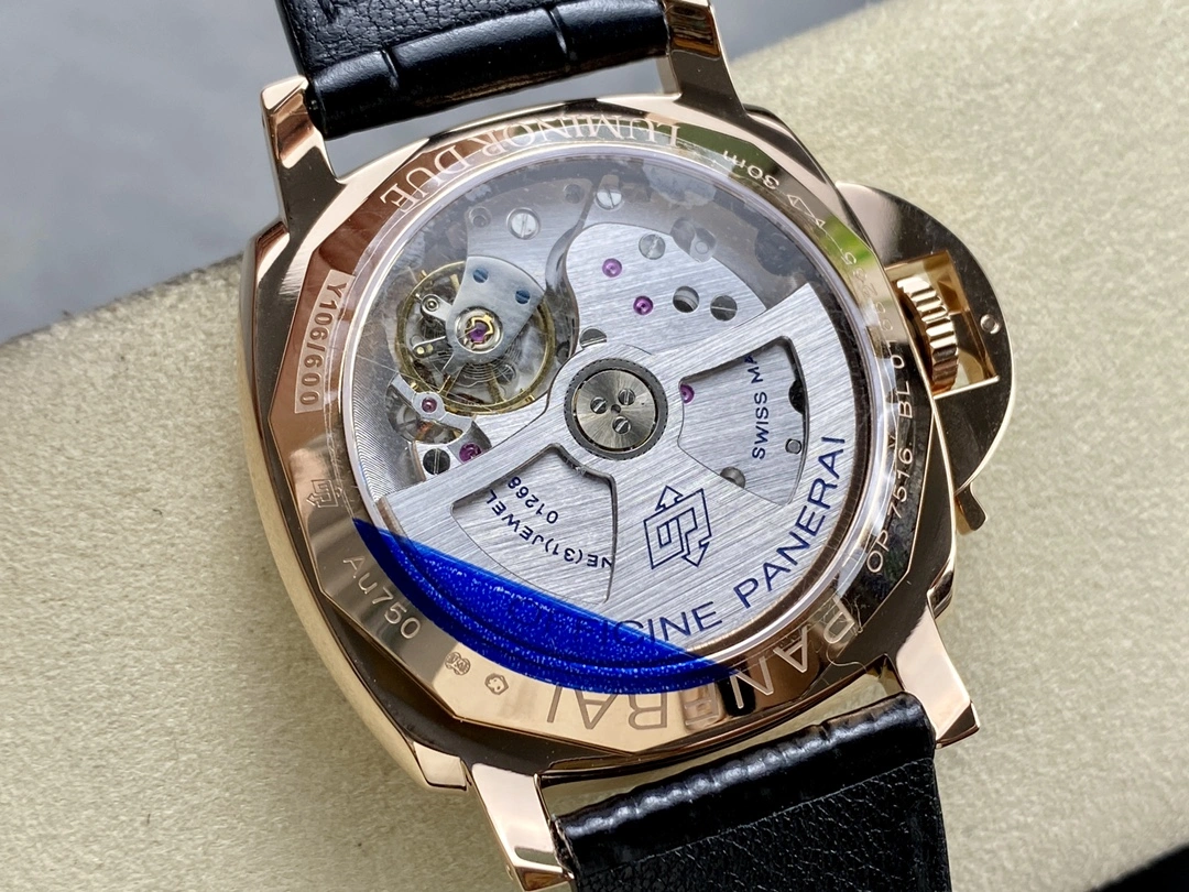 CBD Factory Panerai Luminor Due 42mm White Dial Rose Gold Plated Smooth Bezel (PAM01336) 1:1 Super Clone – DDP.900 Movement ZipUp 361
